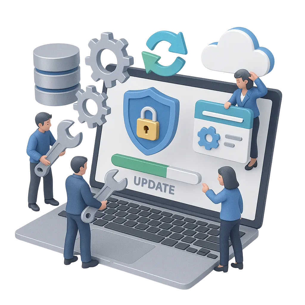 Maintenance de sites web et corrections techniques à Casablanca